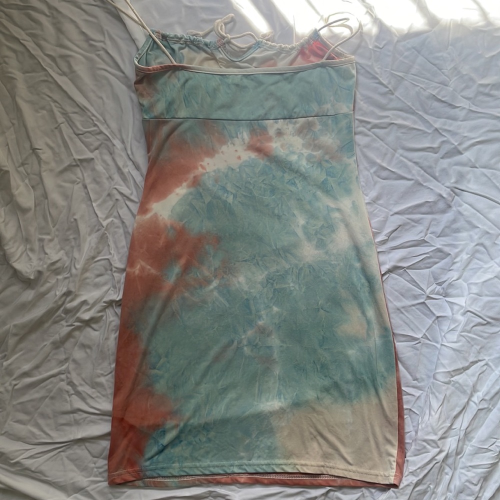 Tie dye mini dress - Small - Picture 3 of 3